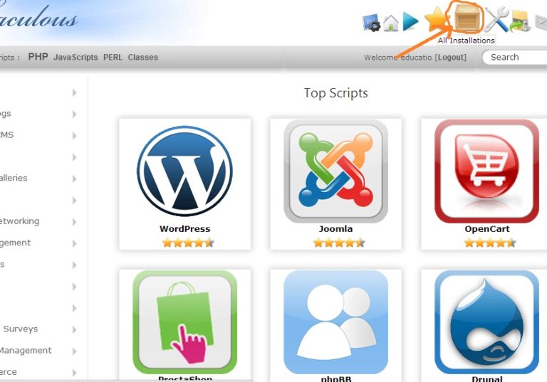 Cara Menghapus / Menguninstall WordPress dari cPanel Softaculous