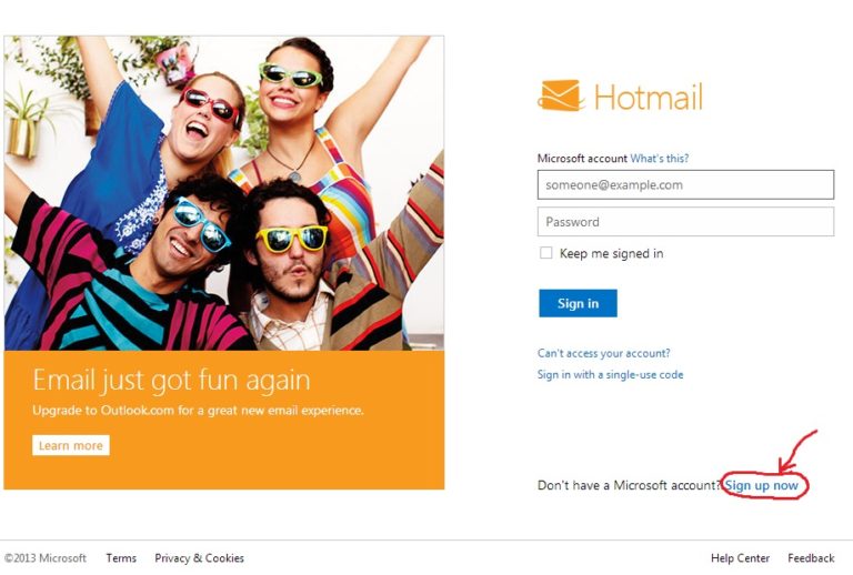 Cara Daftar Email Hotmail Indonesia