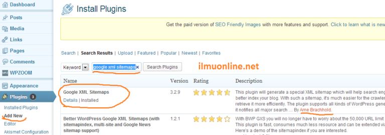 Cara Membuat Daftar isi Blog dan Sitemap di WordPress