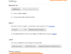 cara setting google chrome