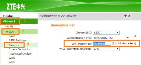 Cara Mengganti Password Wifi Indihome ZTE