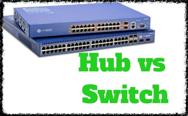 perbedaan hub dan switch dalam jaringan komputer