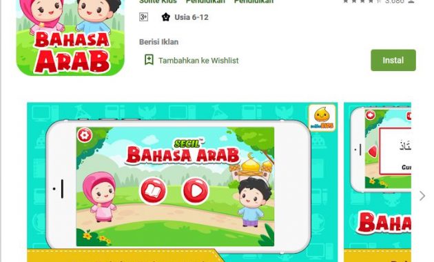 Aplikasi Untuk Belajar Bahasa Arab di Android