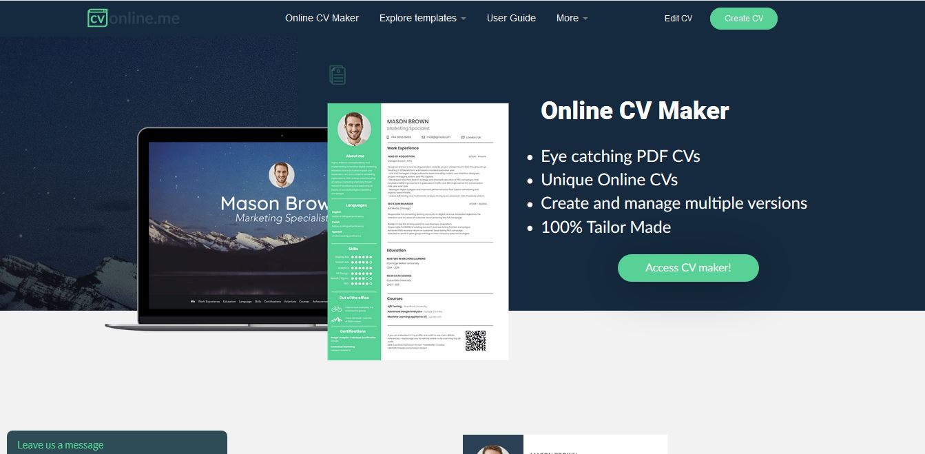 Aplikasi Untuk Membuat CV di Laptop