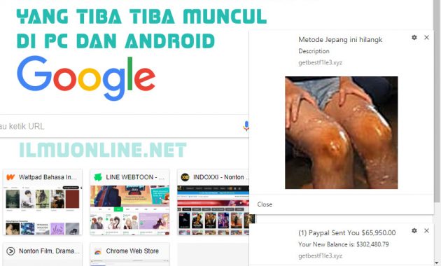 cara menghilangkan iklan yang tiba tiba muncul di pc dan android