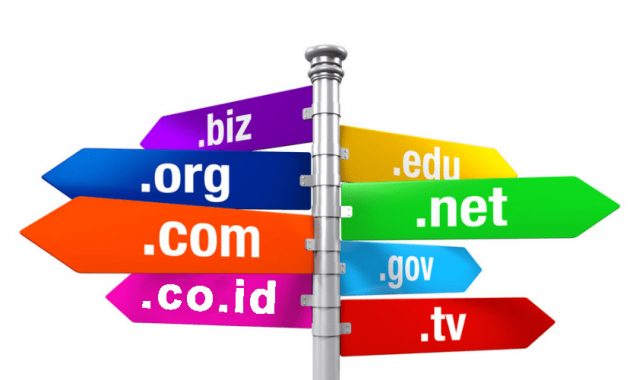 pemilihan ekstensi domain