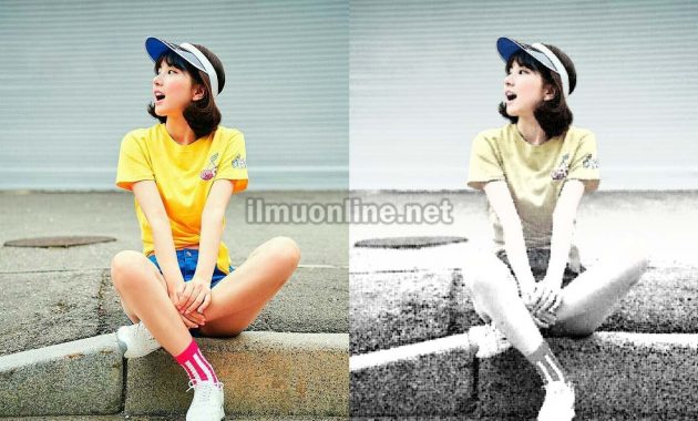 cara membuat foto setengah sketsa di photoshop