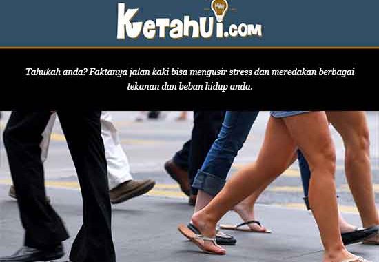 Ketahui Fakta Unik di Balik Jalan Kaki