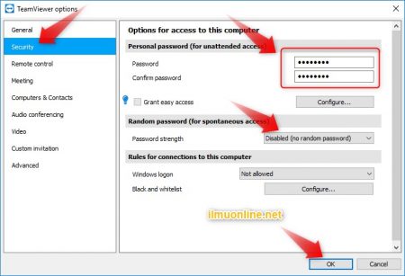 Cara Agar TeamViewer Tidak Berubah Password ketika di restrart