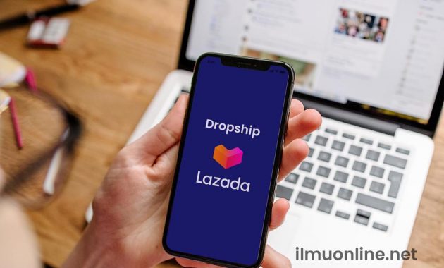 cara daftar jadi dropship di Lazada