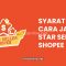 syarat dan cara jadi star seller Shopee